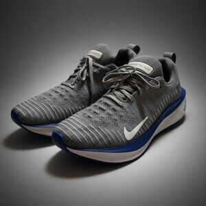 NEW Nike women reactx infinity run 4 athletic shoes dark gray and blue size 9.5